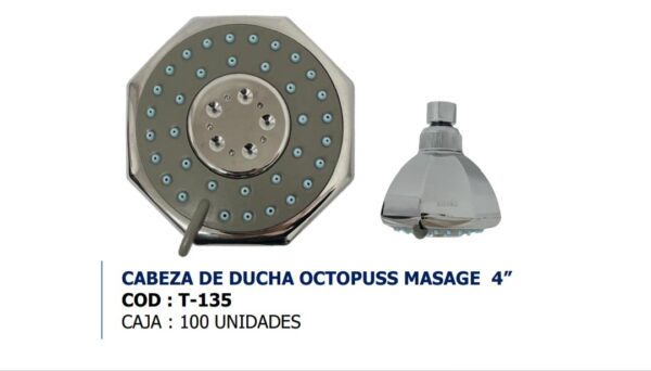 SALIDA DUCHA OCTOPUS MASSAGE T135 SEVILLA
