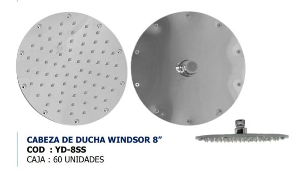 SALIDA D/ DUCHA ESP 8"WINDSOR YD8 SEVILLA