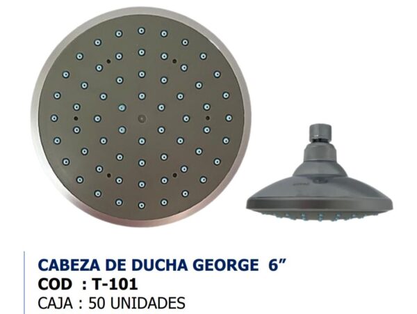 SALIDA D/DUCHA ESP 6"GEORGE T101 SEVILLA