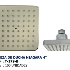 SALIDA DUCHA NIAGARA CROM 4" SEVILLA T179B