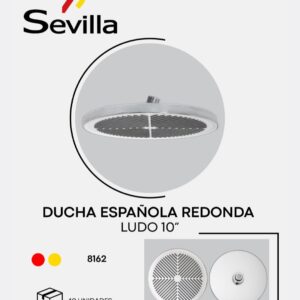 SALIDA DUCHA ESPAÑ.REDONDA LUDO 8" SEVILLA 8162
