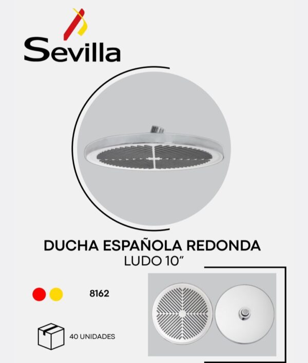 SALIDA DUCHA ESPAÑ.REDONDA LUDO 8" SEVILLA 8162
