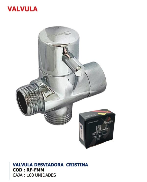 DESVIADOR BRONCE CROM CRISTINA SEVILLA RF-FMM