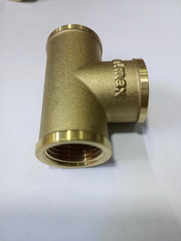 TEE BRONCE PESADO  1/2"  VALMAX
