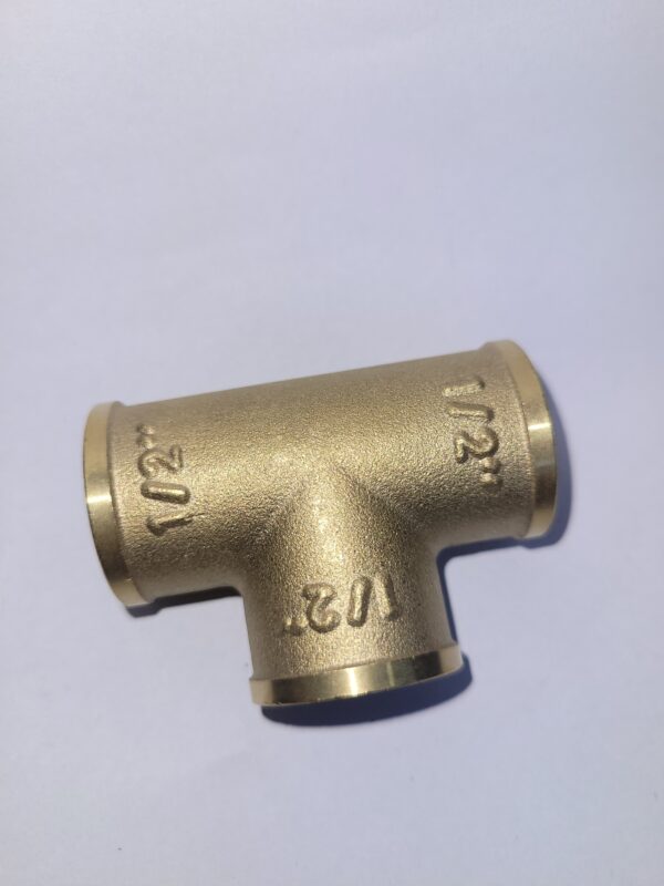 TEE BRONCE 1/2" VALMAX