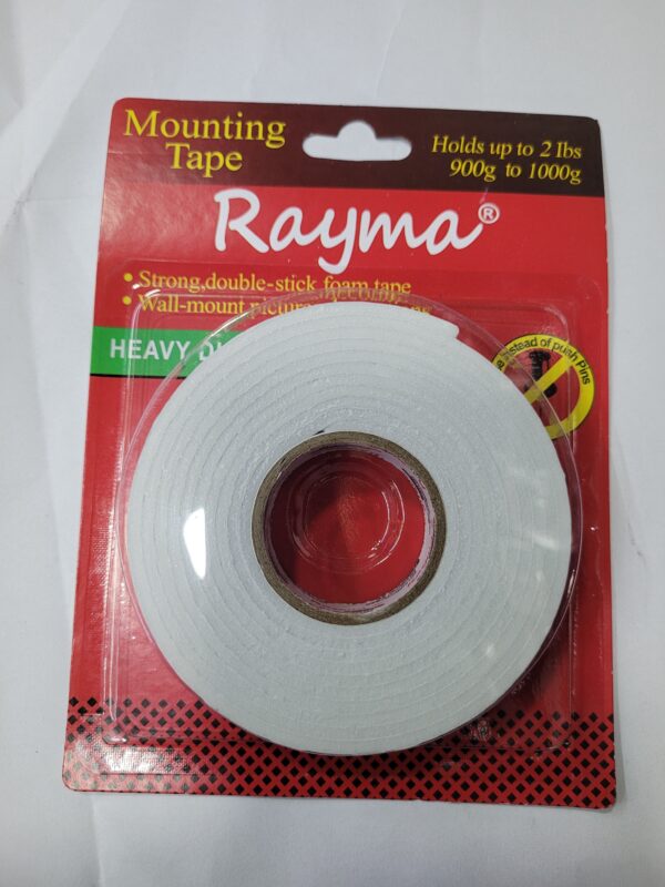 CINTA DOBLE CONTACTO ROJO  (288) RAYMA