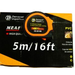 WINCHA PLASTICA COLOR 5MTS DENACET (120)