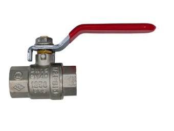 VALVULA ESFER M/ROJO 1" AYRON