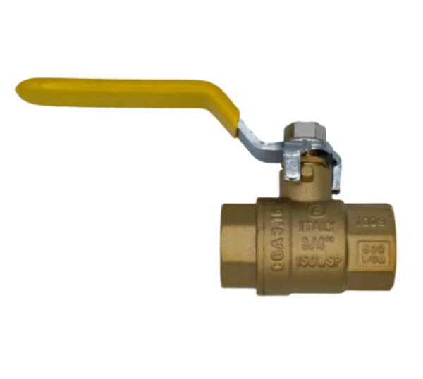 VALVULA ESFERICA M/AMARILLO 1/2" AYRON