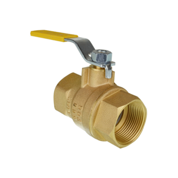 VALVULA ESFERICA M/AMARILLO 1/4" AYRON